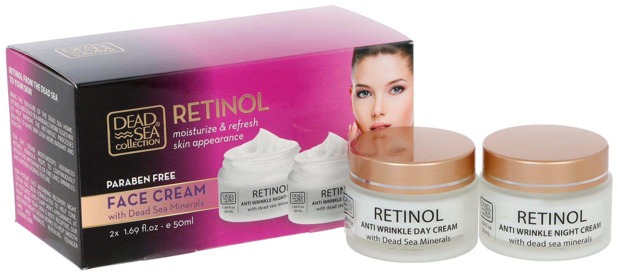 2 Pc Anti Wrinkle Face Cream Set