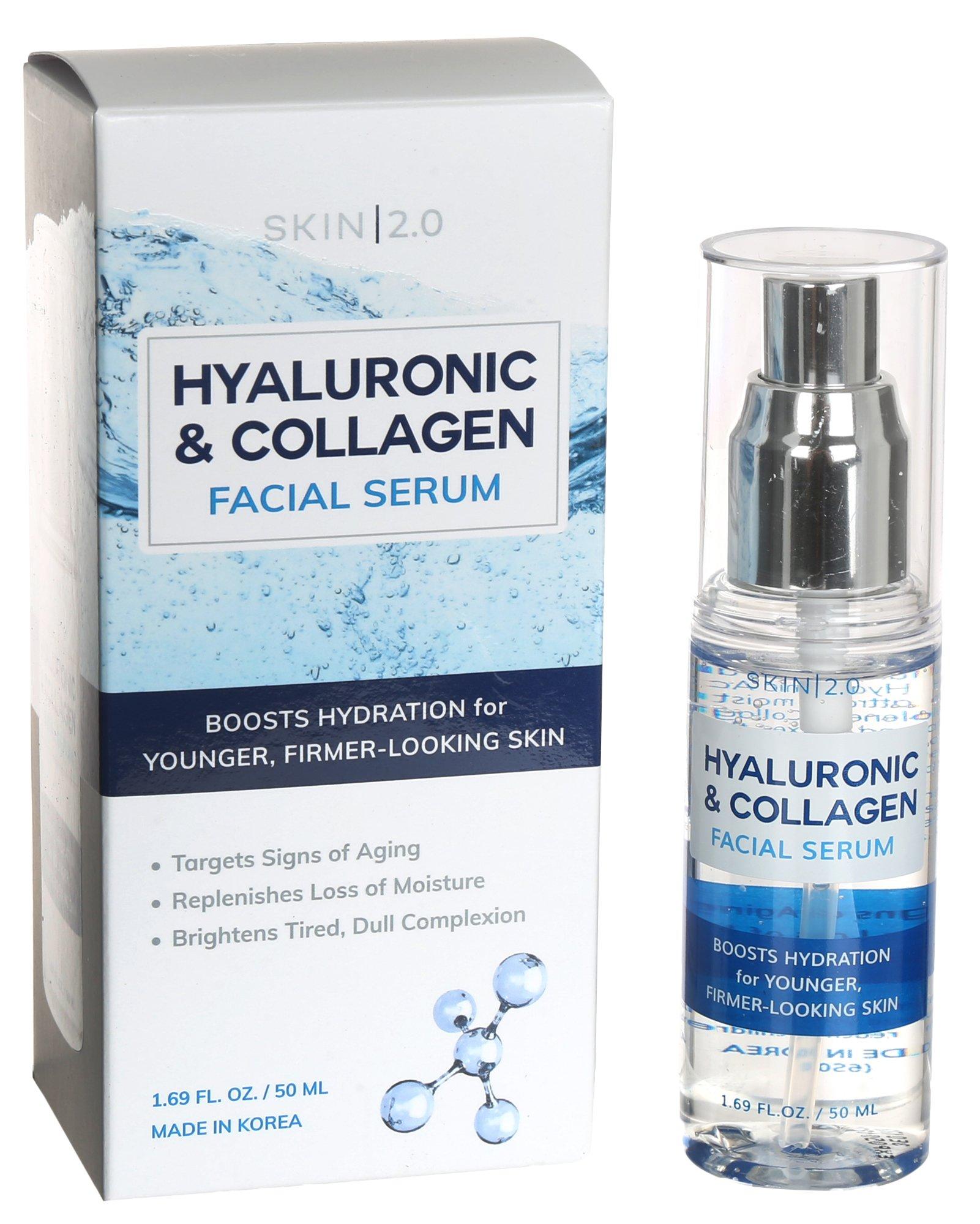 1.69 oz. Hyaluronic Acid & Collagen Facial Serum