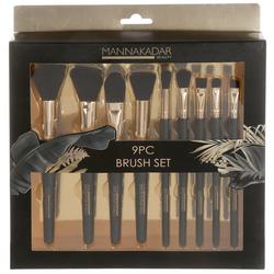 9 Pc Makeup Brush Set