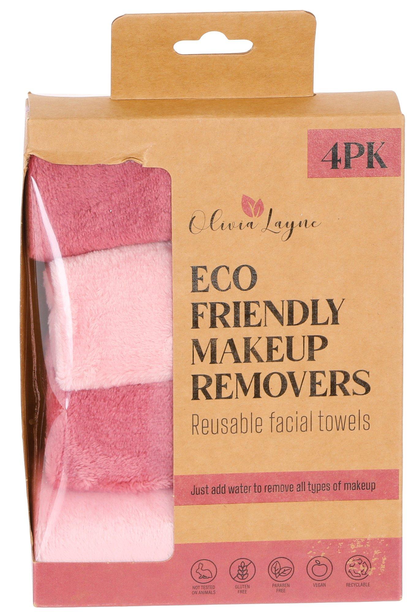4 Pk Eco Friendly Makeup Removers