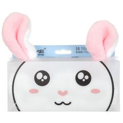 Plush Spa Bunny Headband - White