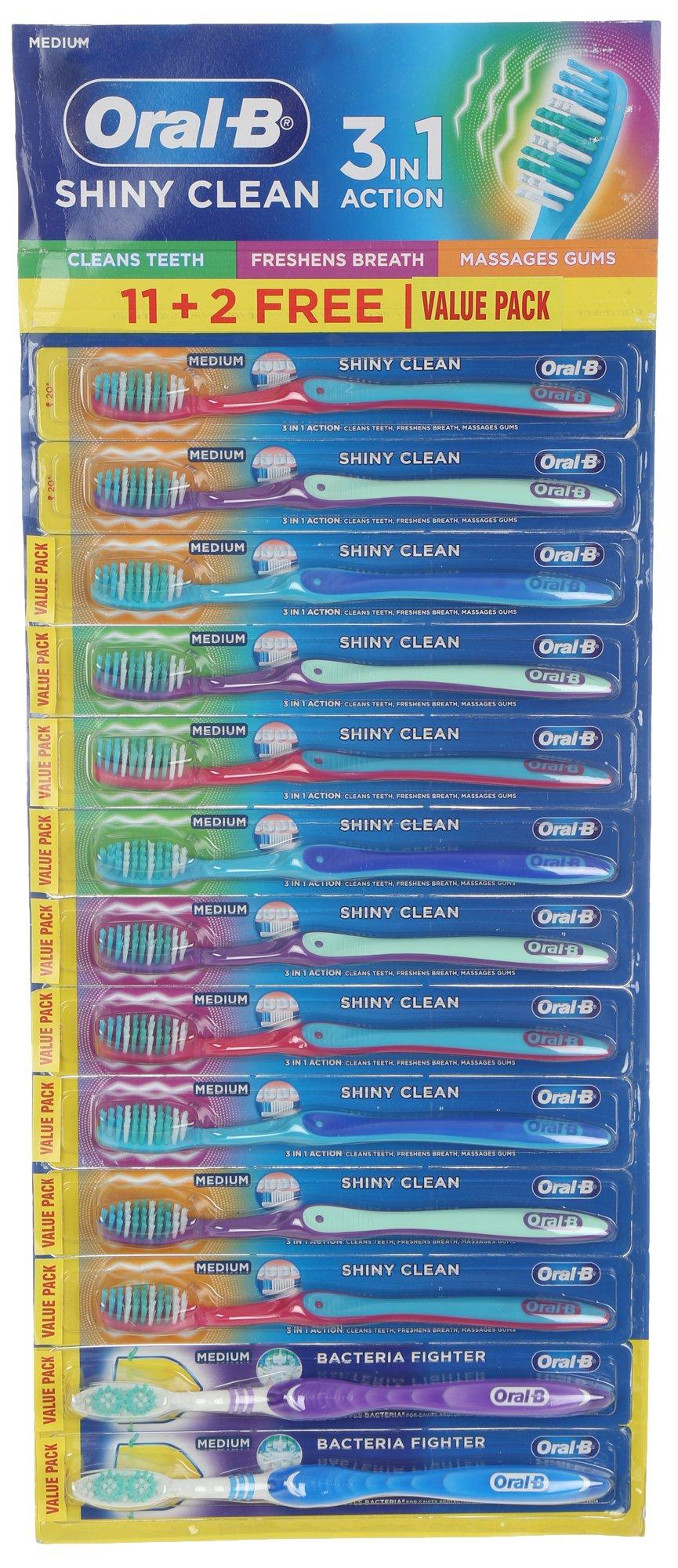 13 Pk Toothbrushes