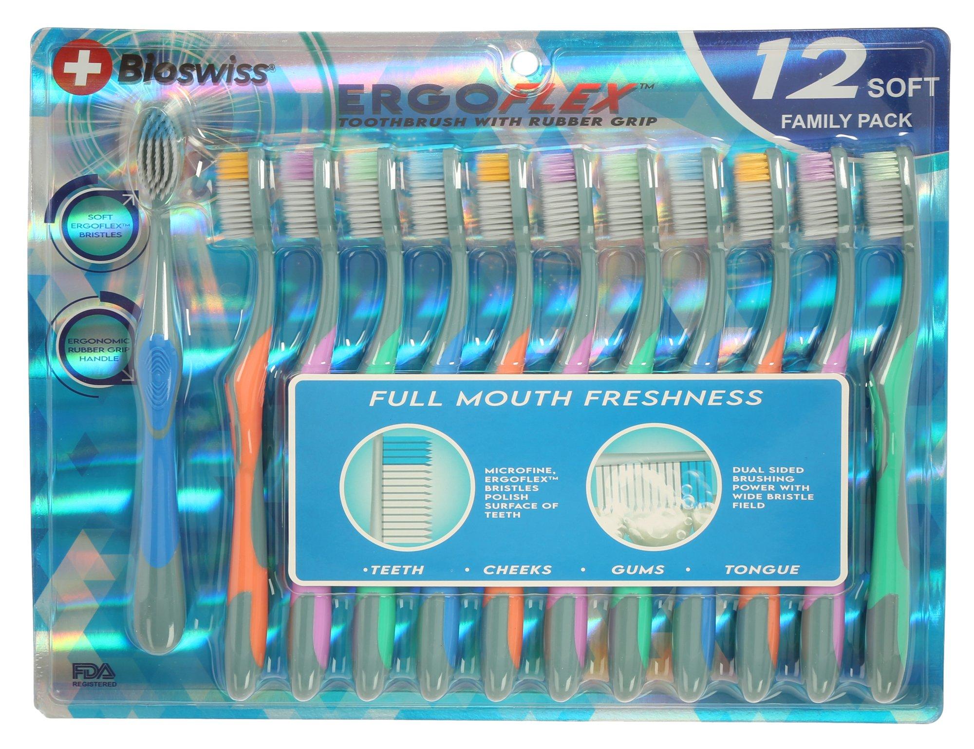 12 Pk Soft Toothbrushes