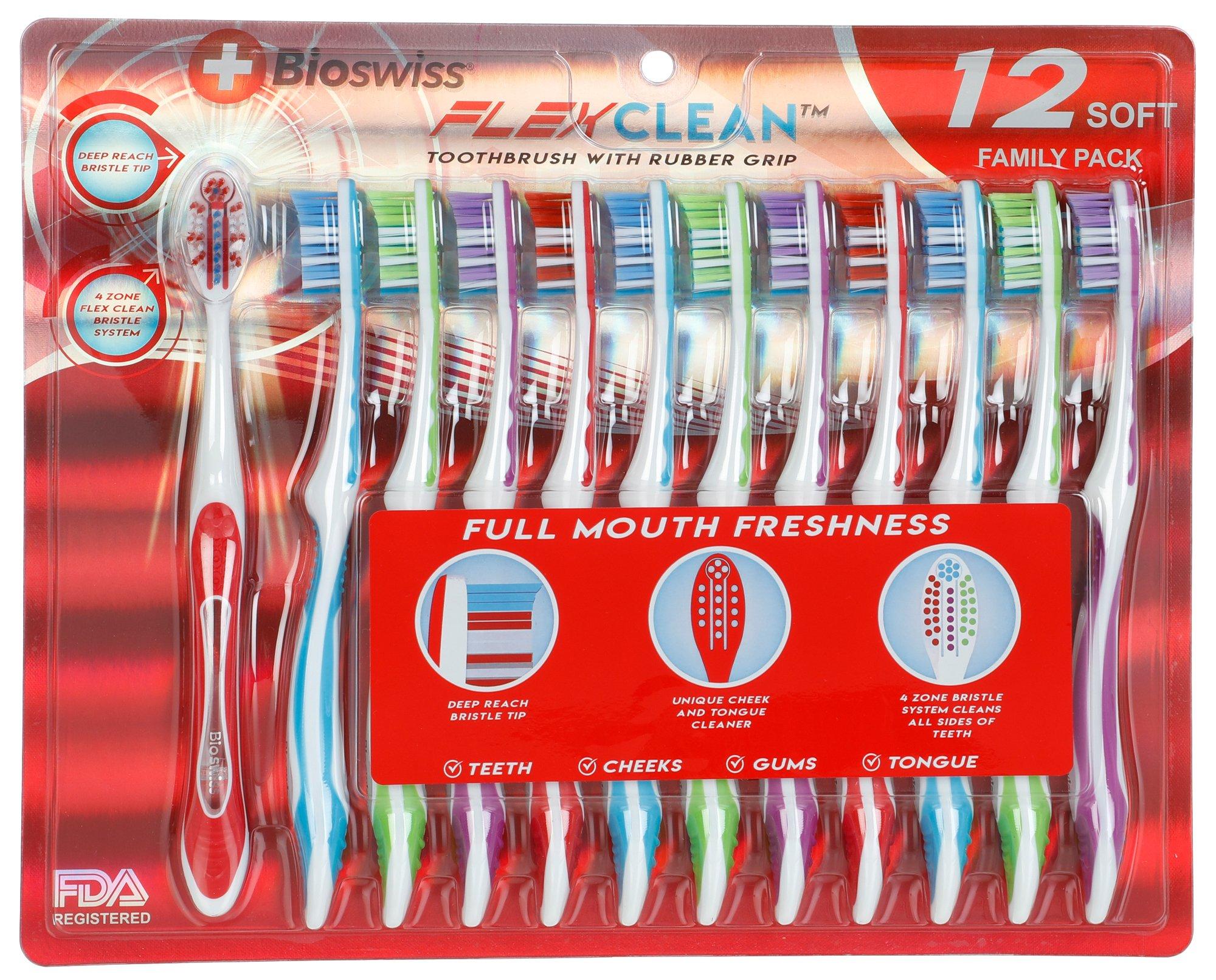 12 Pk Toothbrushes