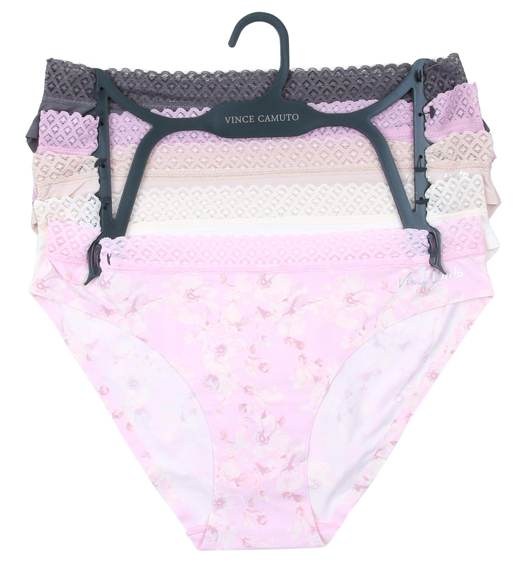 Jessica Simpson Women's Underwear - 3 Pack Microfiber Lace Bikini Panties  (S-XL), Size Small, Black at  Women's Clothing store