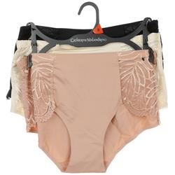 Women's 3 Pk Bikini Panties - Multi