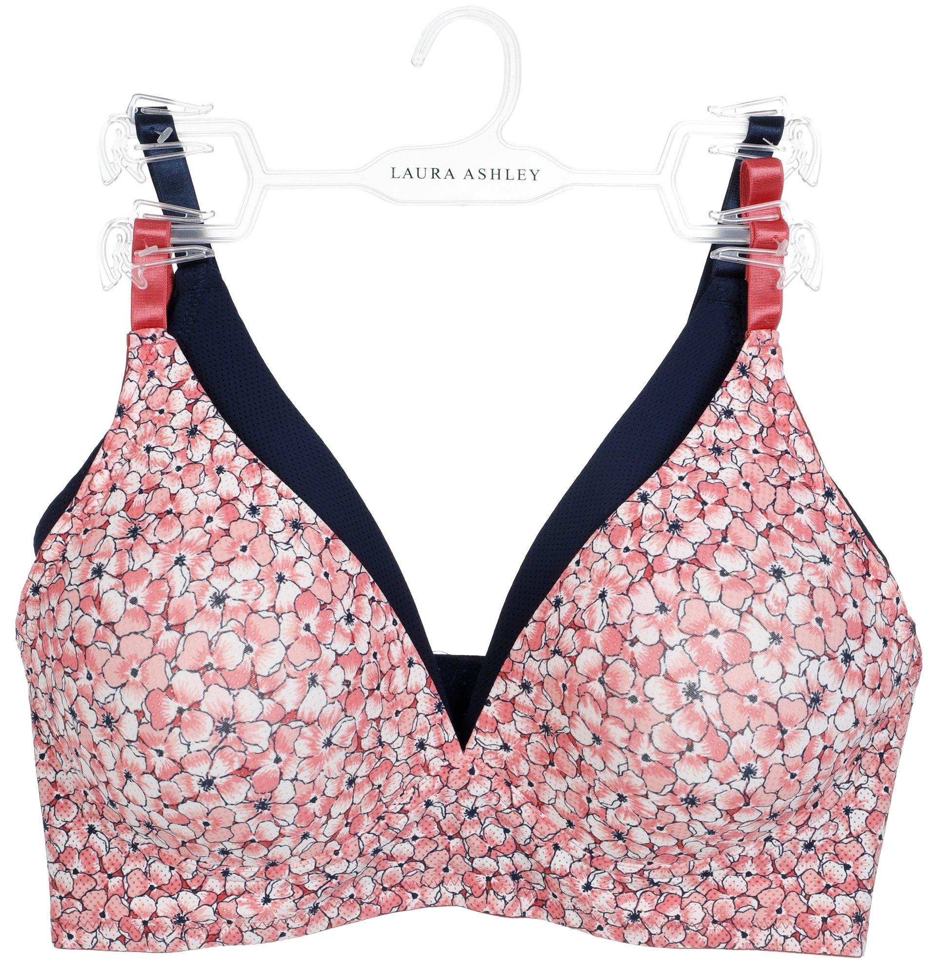 2 Pk Wire-free Bras - Multi