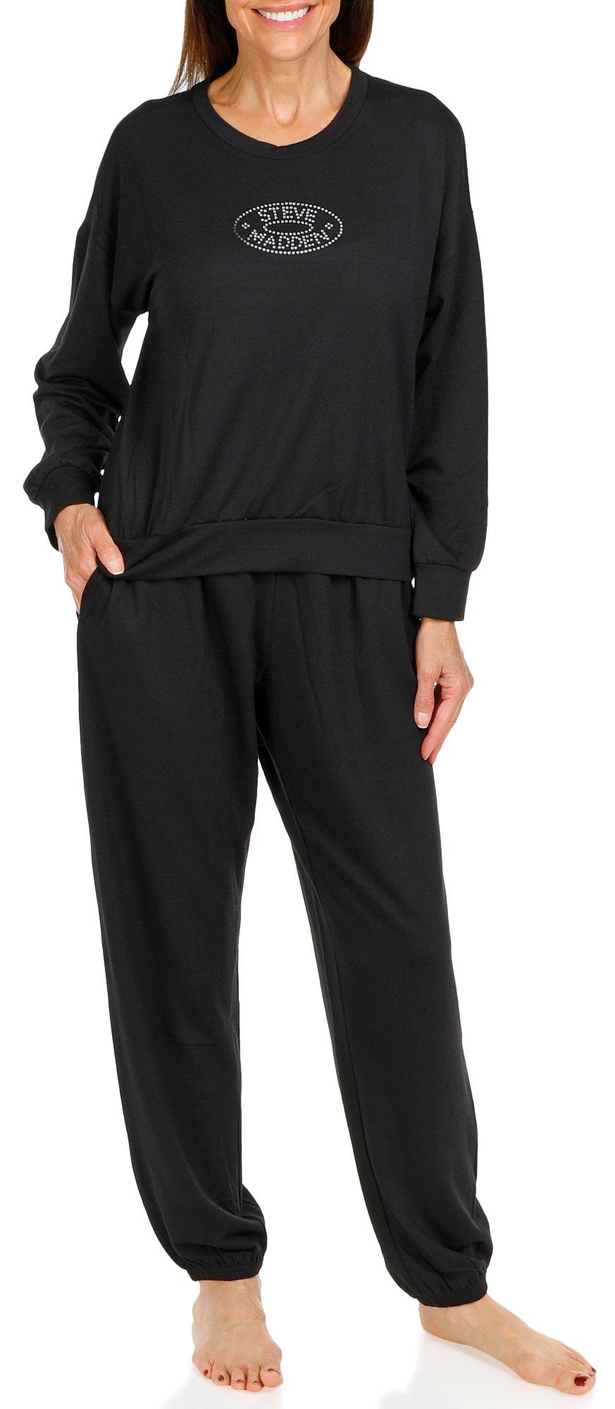 Women's 2 Pc Pajama Pants Set