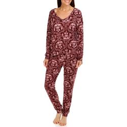 Women's 2 Pc Floral Pajama Set