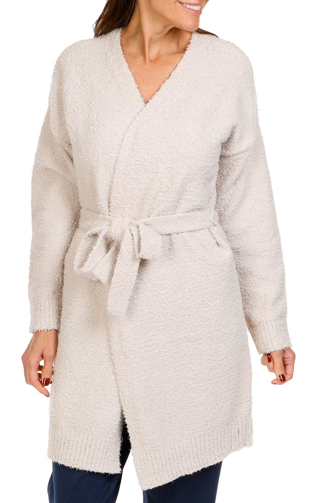 Women's Solid Plush Robe