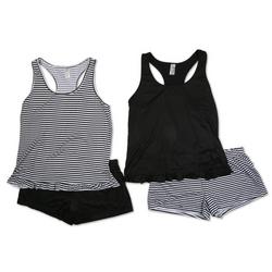 Women's 4 Pc Sleepwear Shorts Set
