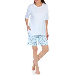 Women's 2 Pc Sleepwear Shorts Set