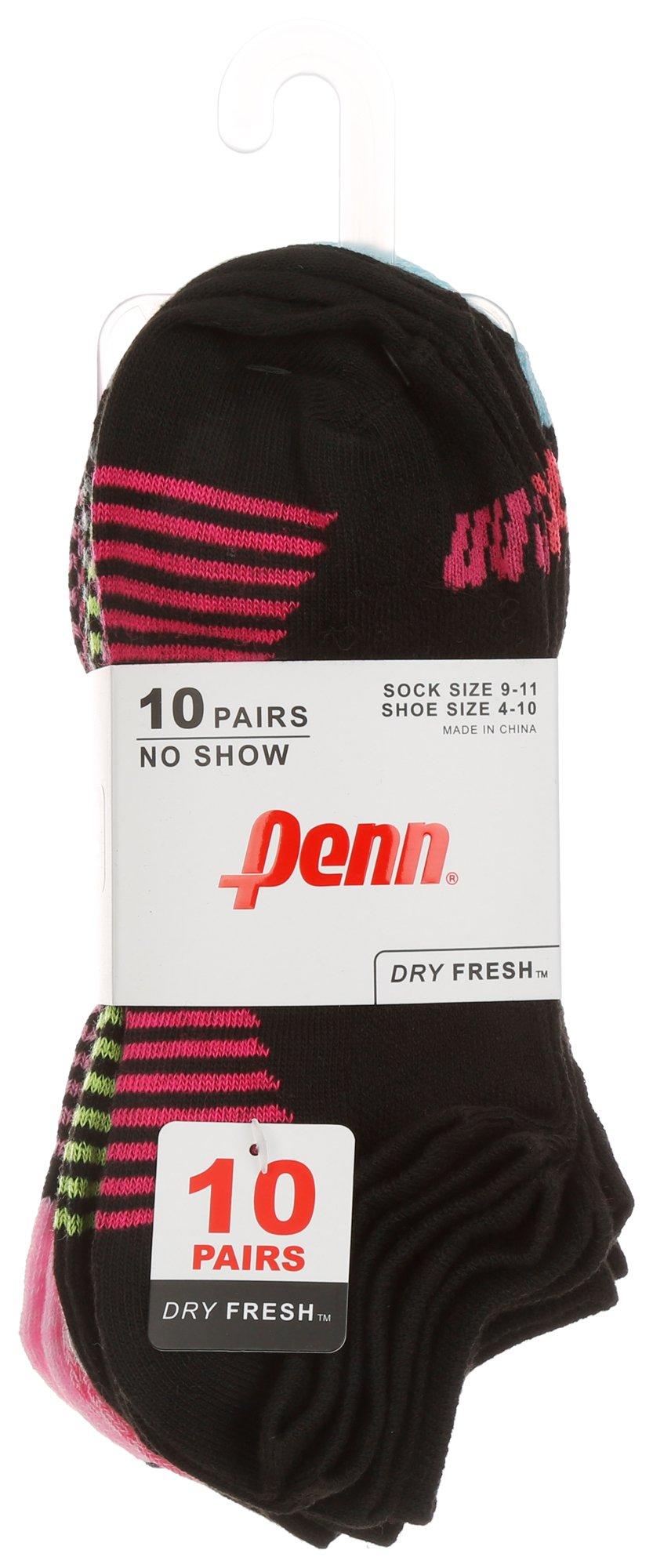 Women's 10 Pk No Show Socks