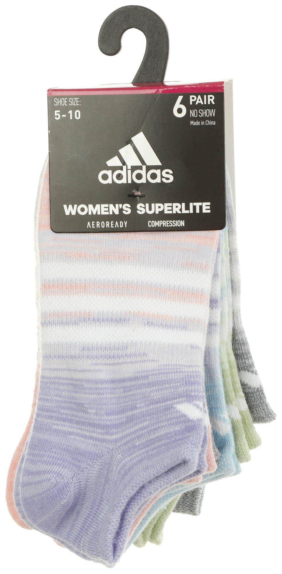 Women's 6 Pk Low Cut Socks