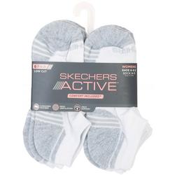 Women's 6 Pk Active Low Cut Socks - Multi