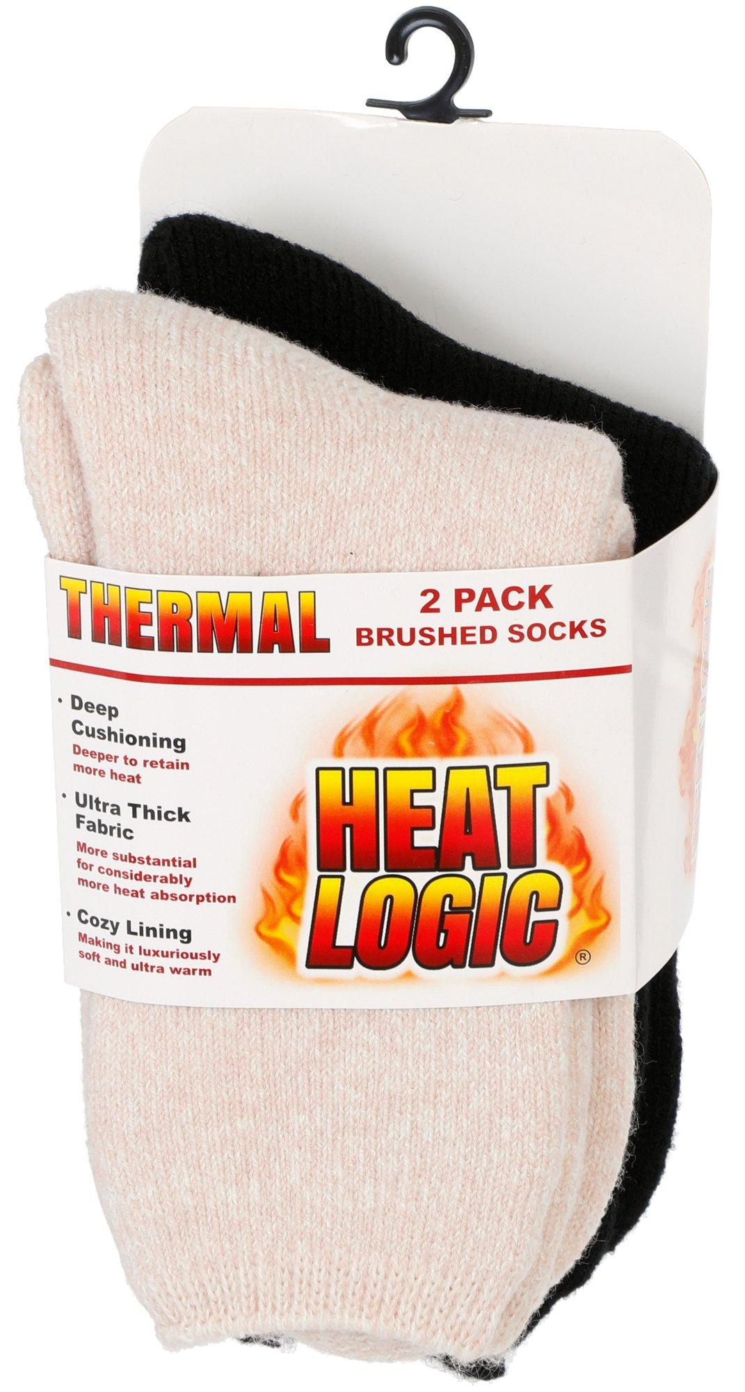 2 Pk Thermal Socks