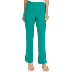 Women's Solid Flare Pull On Pants