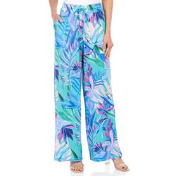 Women's Tropical Floral Print Pants