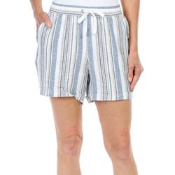 Women's Stripe Print Shorts