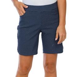 Women's Polka Dot Bermuda Shorts