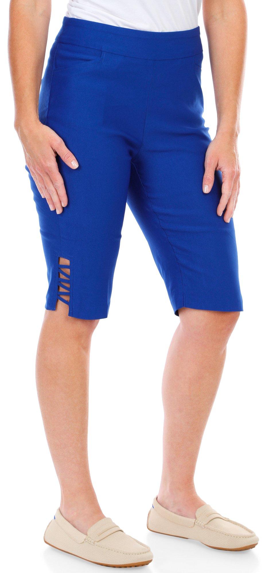 Women's Solid Bermuda Shorts