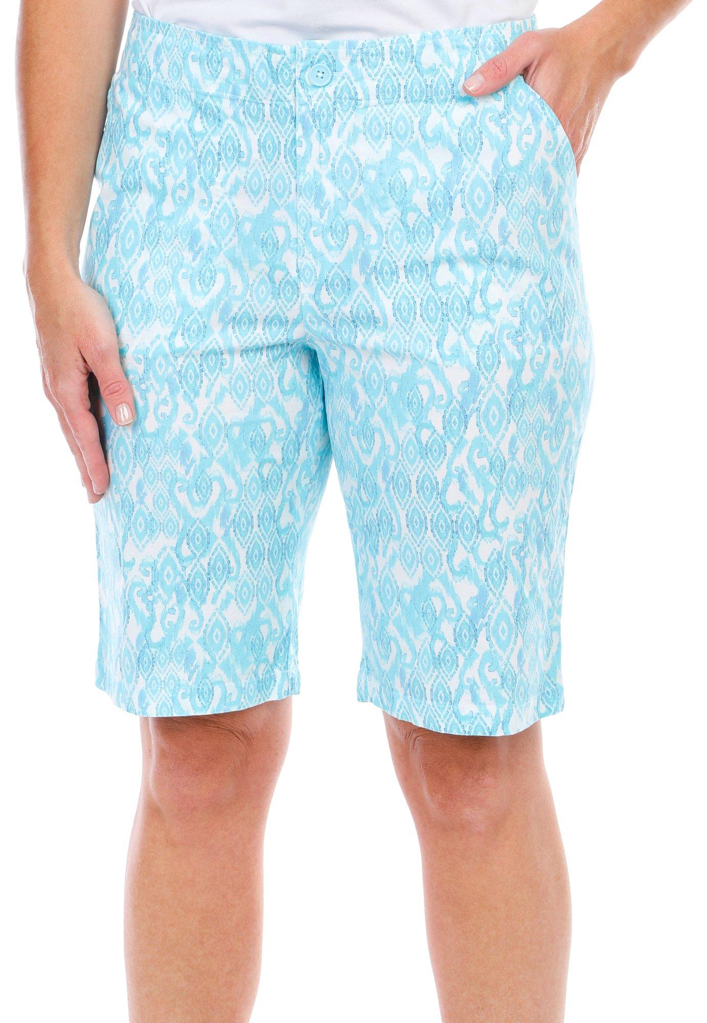 Women's Print Bermuda Shorts
