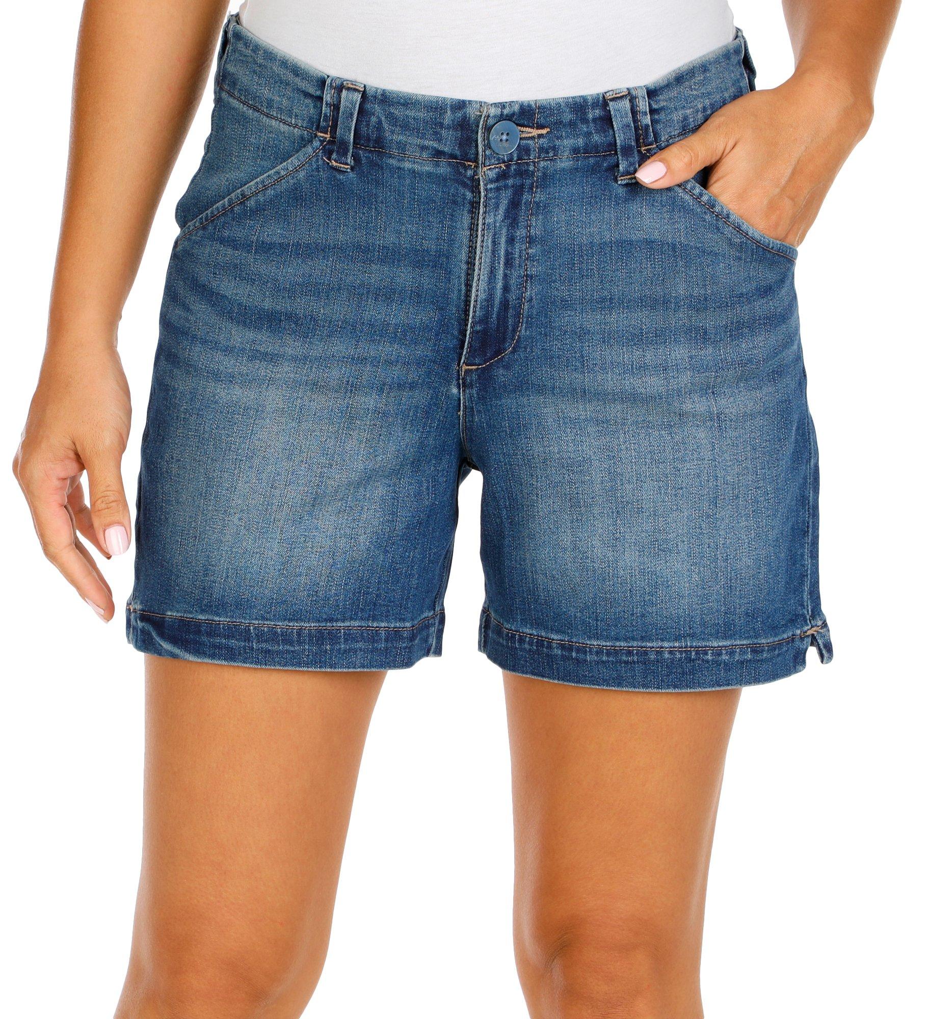 Women's Mid Rise Denim Shorts