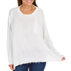 Women's Decon Hem Sweater - White