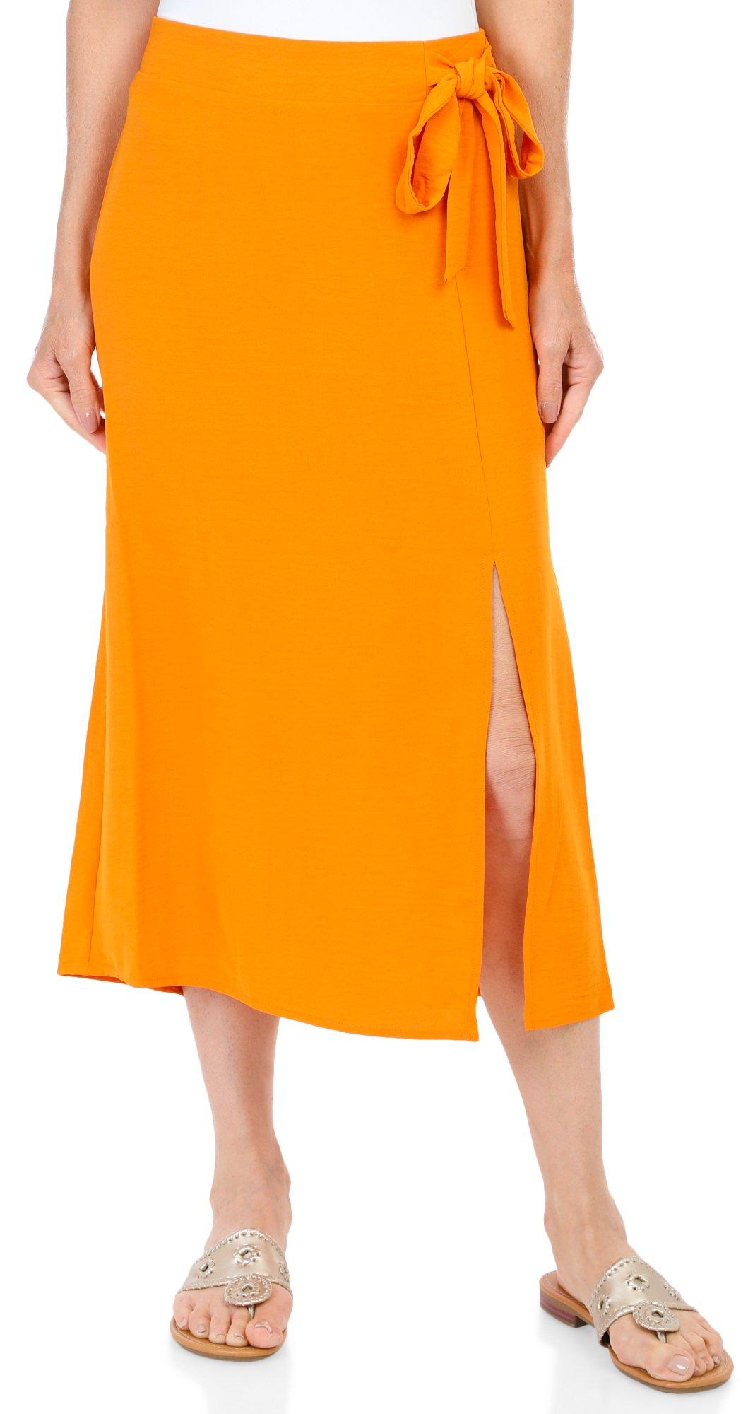 Women's Solid Maxi Skirt