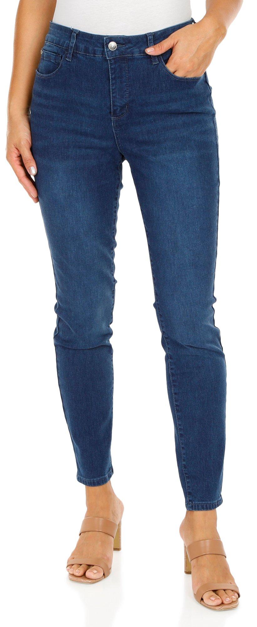 Women's Skinny Jeans - Medium Wash