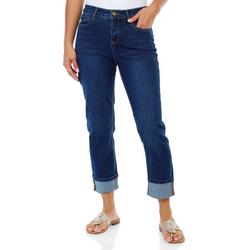 Women's Cuffed Skinny Jeans