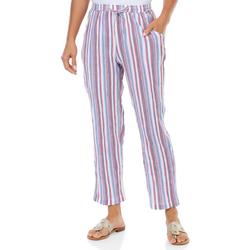 Women's Americana Striped Print Pants