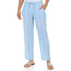 Women's Americana Striped Linen Pants