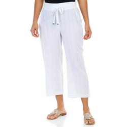 Women's Solid Capri Pants