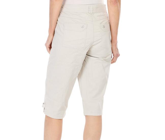 Gloria Vanderbilt Women's Khaki Capri Pants