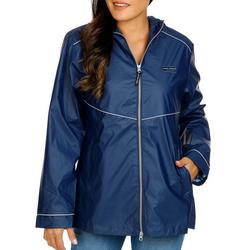 Women's Solid Rain Jacket