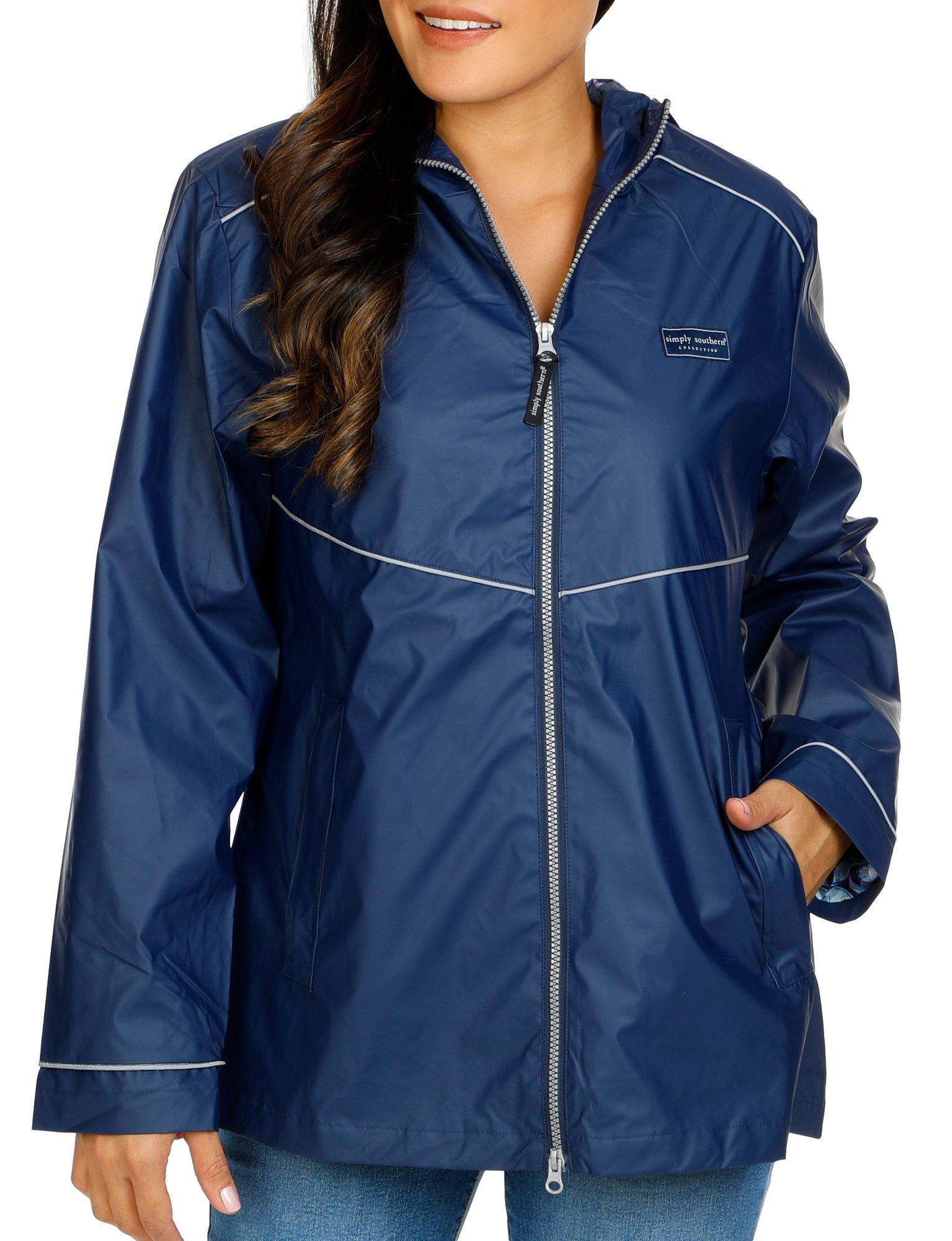 Women's Solid Rain Jacket