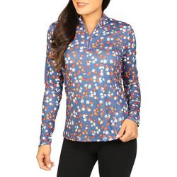 Women's Active Floral Print Pullover
