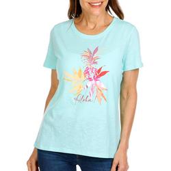 Women's Tropical Graphic Top