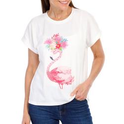 Women's Flamingo Graphic Top