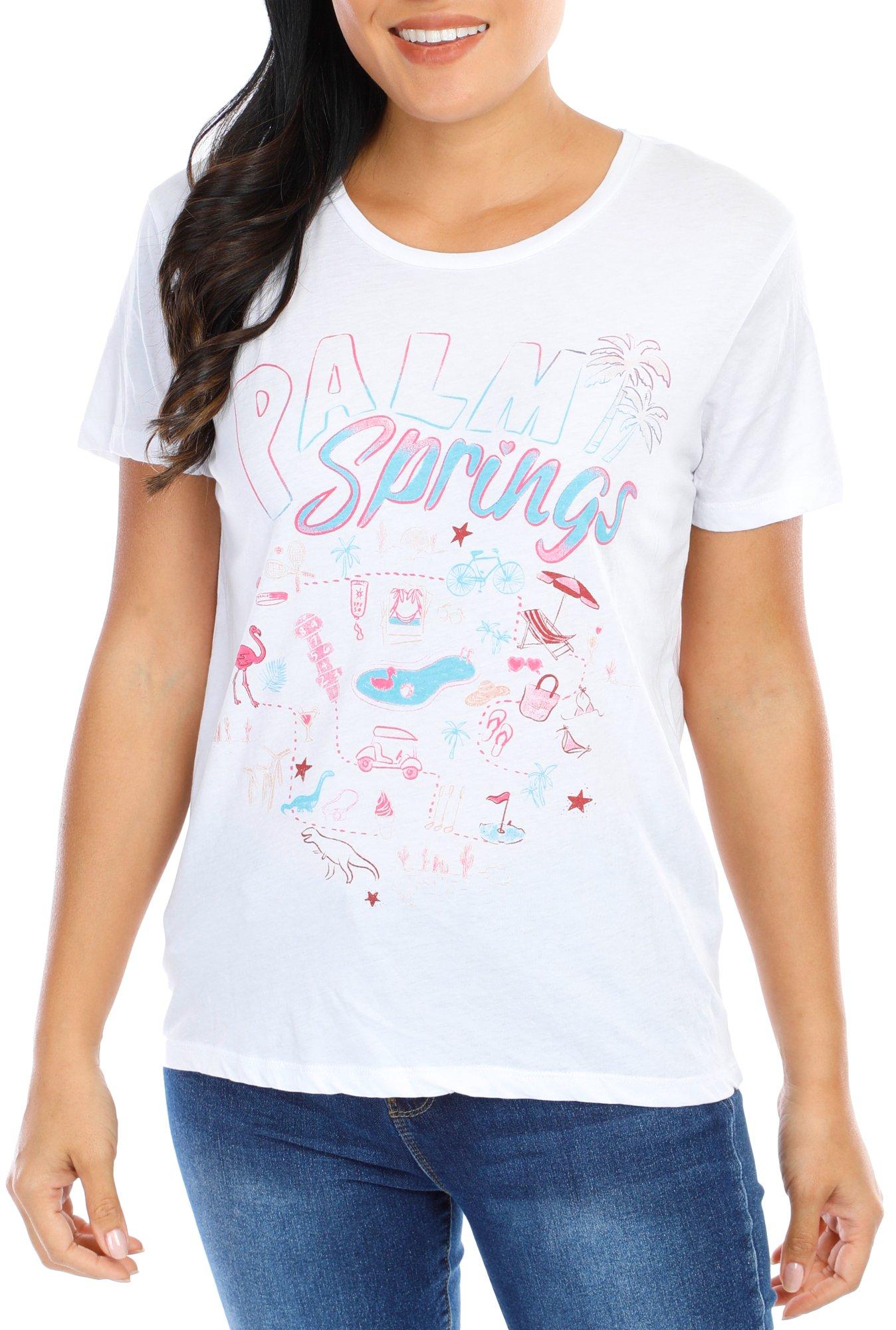 Women's Palm Springs Graphic Top
