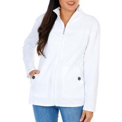Women's Solid Casual Knit Jacket