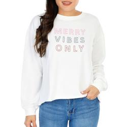 Women's Merry Vibes Only Top