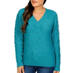 Women's Solid Pullover Sweater - Green