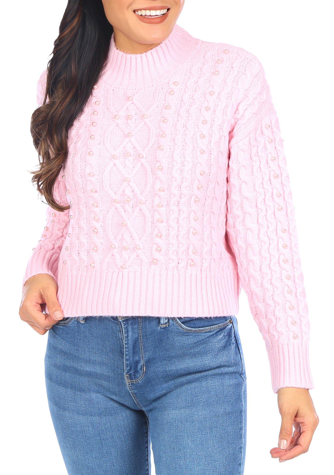 Women's Cable Knit Pullover Sweater