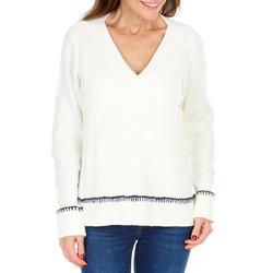 Women's Solid Pullover Sweater