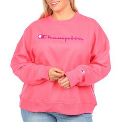 Women's Plus Active Solid Logo Sweatshirt