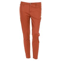 Women's Solid Minimalistic Skinny Jeggings - Red