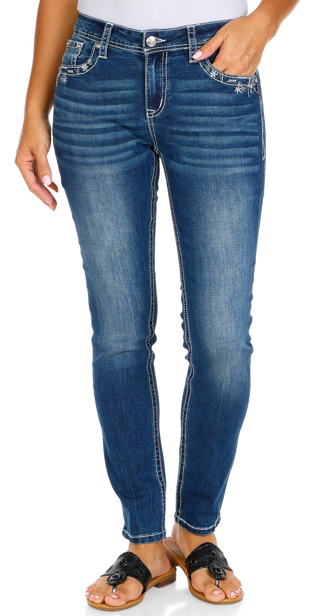Women's Embellished Skinny Jeans