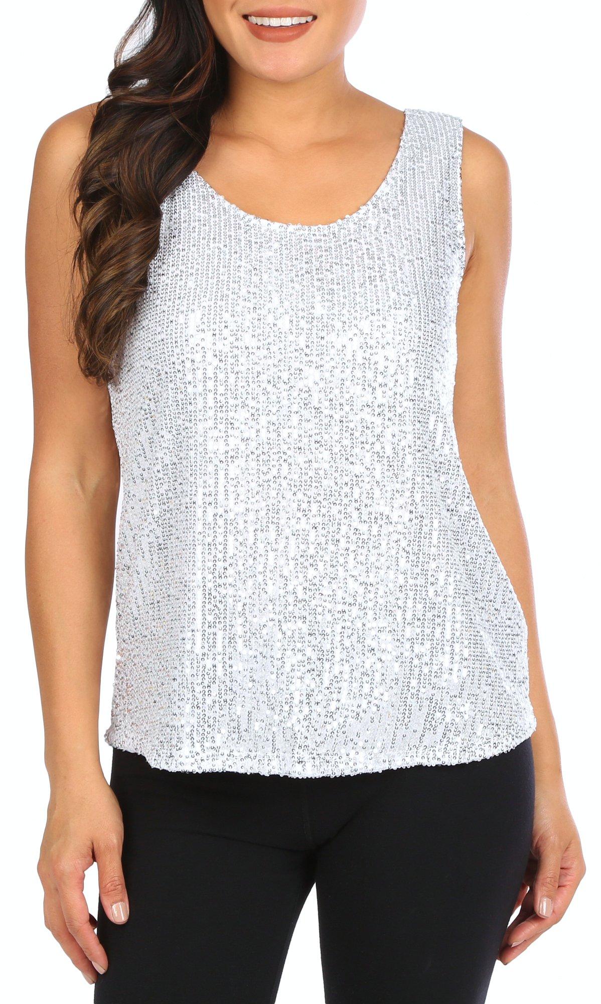 Women's Sequin Tank Top
